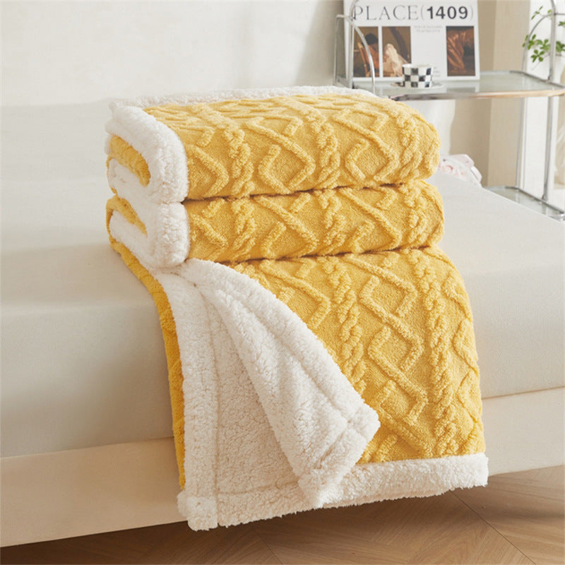Women High-quality and creative throw blanket Bowlift