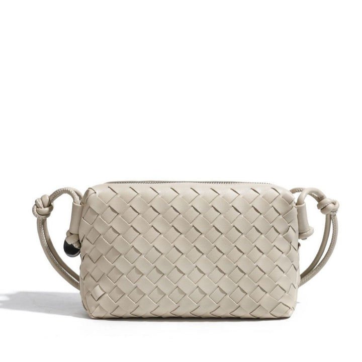 Stylish Woven Crossbody Purse Bowlift