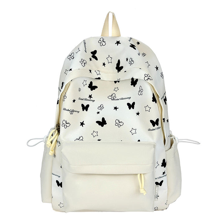 Butterfly Pattern Backpack Bowlift