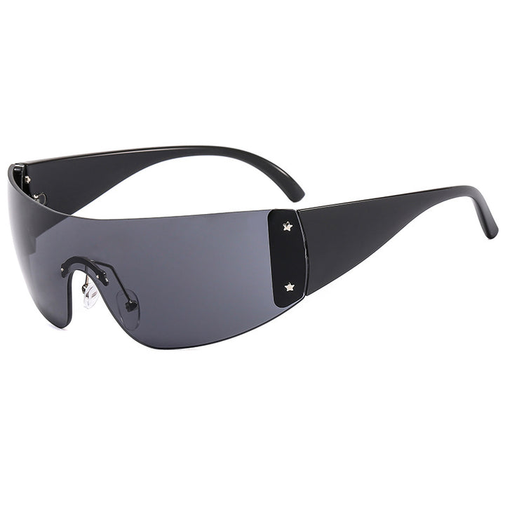 Women's stylish visor-like sunglasses Bowlift