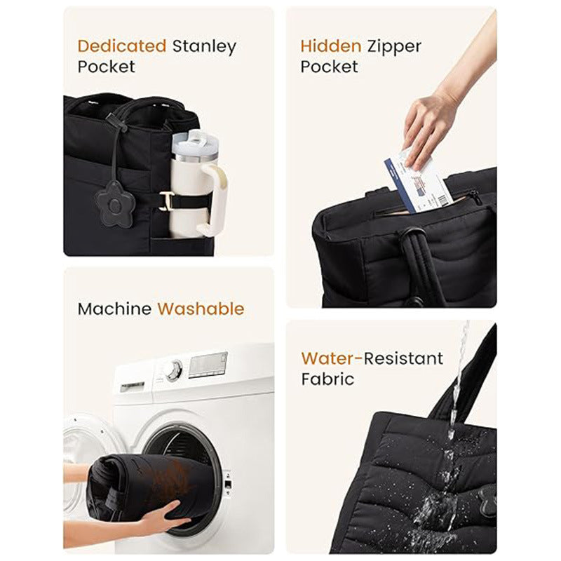 Stylish and Padded Shopping Bag Bowlift