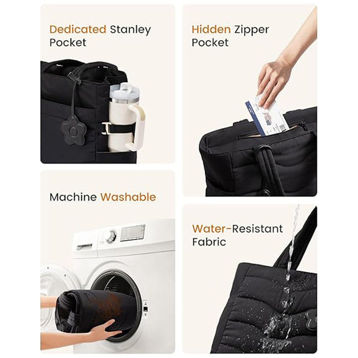 Stylish and Padded Shopping Bag Bowlift
