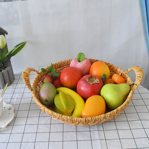 Decorative Handwoven Fruit Basket Bowlift