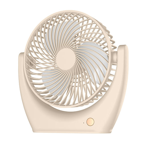 Ladies table fan with quiet wind noise and USB-C charging technology Bowlift