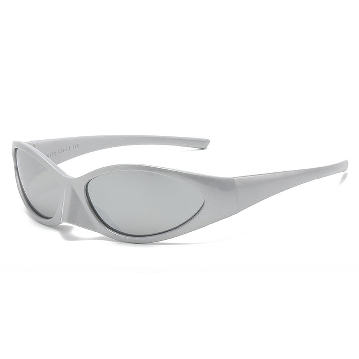 Women's Sporty Sunglasses with Aerodynamic Design Bowlift
