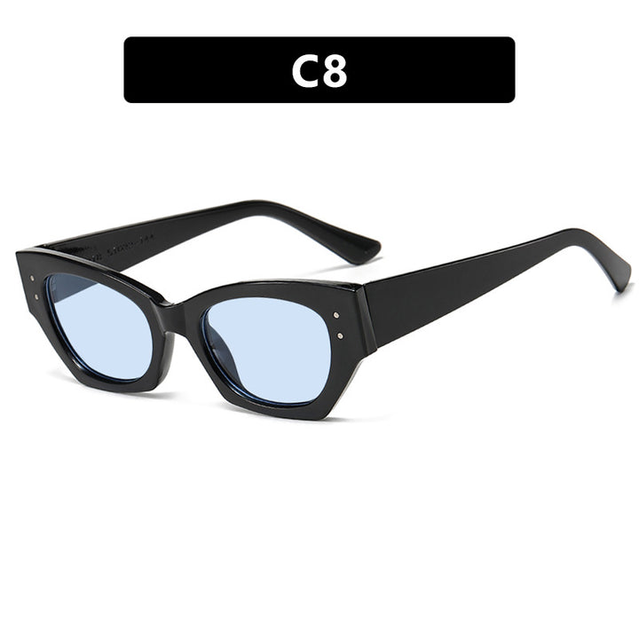 Women's trendy Cat-Eye sunglasses with elegant plastic frame Bowlift