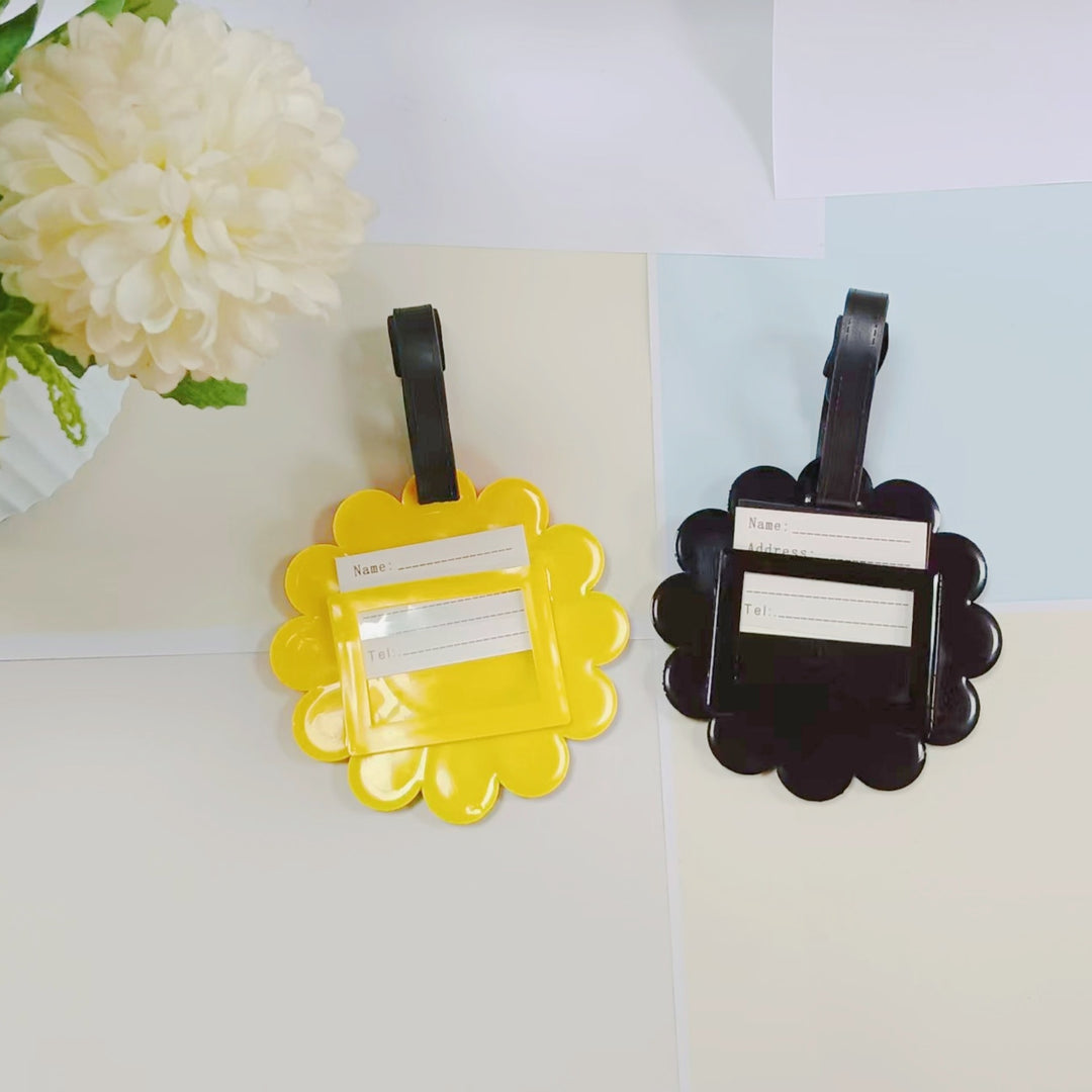 Unisex Luggage Tag in Flamingo Design Bowlift