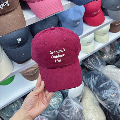 Men's Cotton Baseball Cap Bowlift