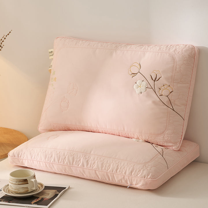 Premium Cotton Pillow Mattress Protector Bowlift