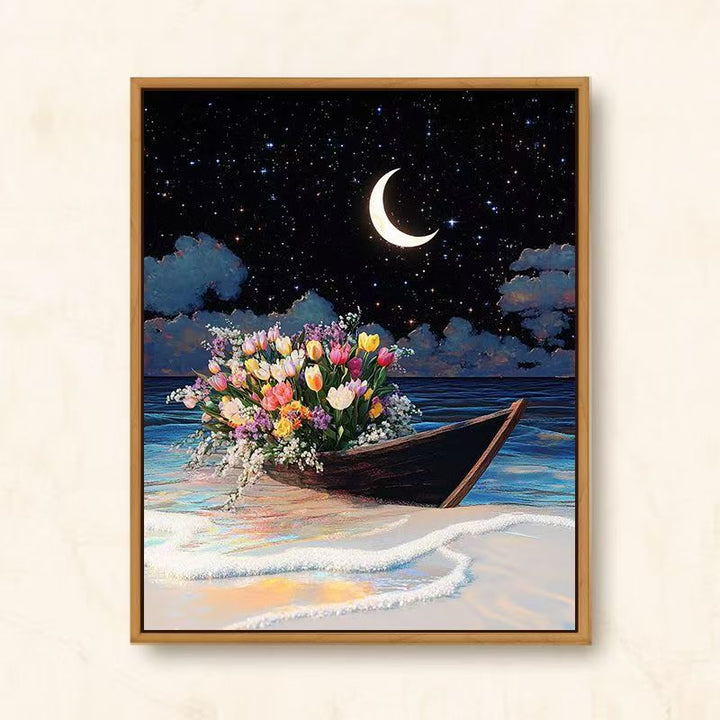 Enchanting Coastal Fantasy Wall Art Bowlift