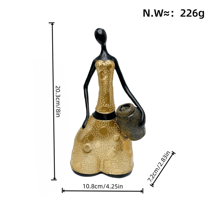 Elegant Dancing Figure Bowlift