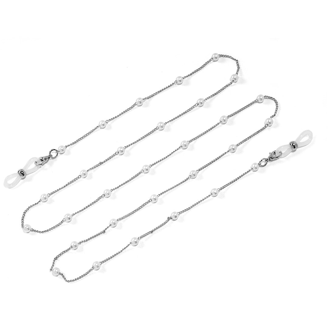 Elegant Pearl Beaded Eyewear Chain Bowlift
