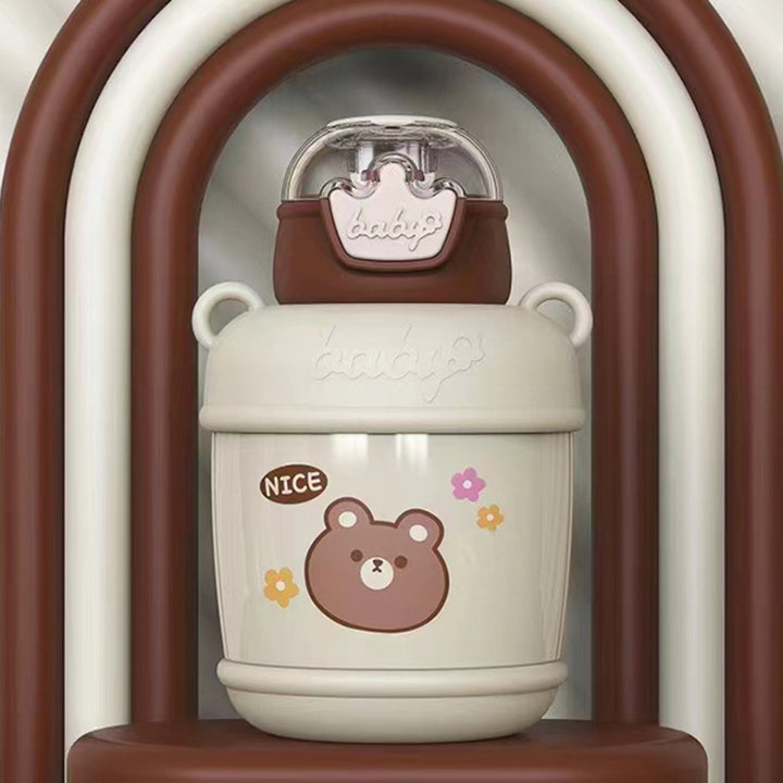 Child-friendly water bottle with cheerful duck motif Bowlift