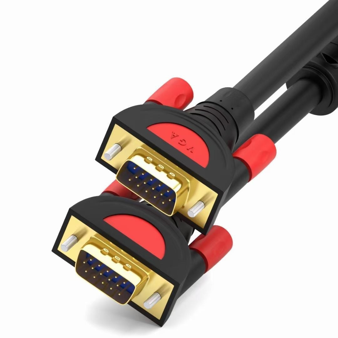 High-performance VGA cable with gold-plated connectors for optimized signal transmission Bowlift