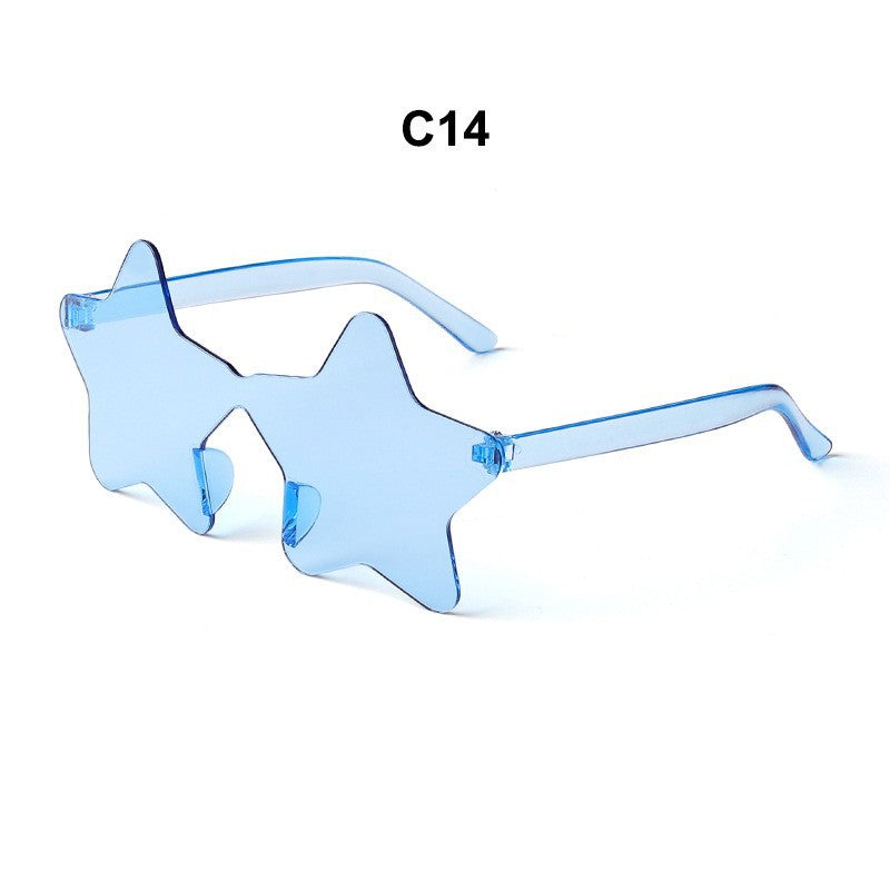 Ladies Star-Shaped Sunglasses Bowlift