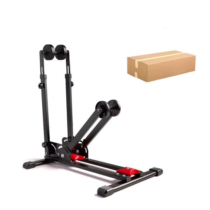 adjustable foldable wheel-on indoor bike trainer stand with adjustable roller resistance Bowlift