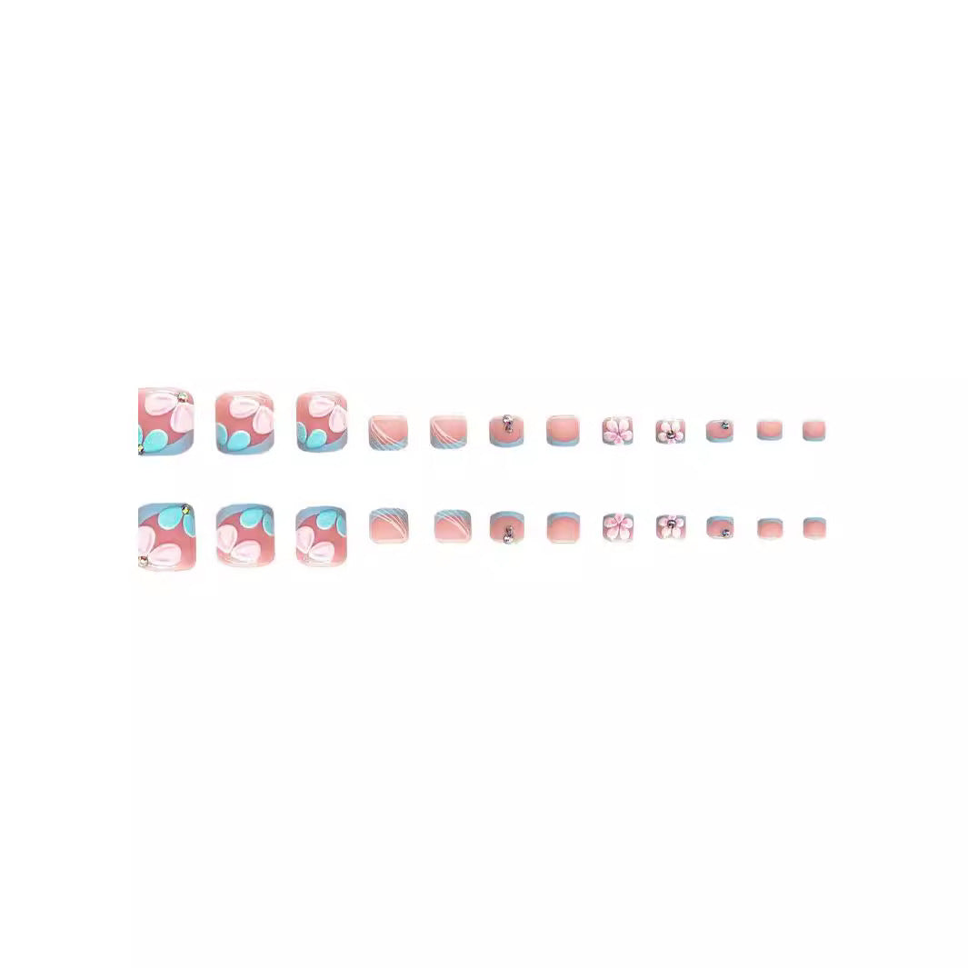 Floral Nail Art Set Bowlift