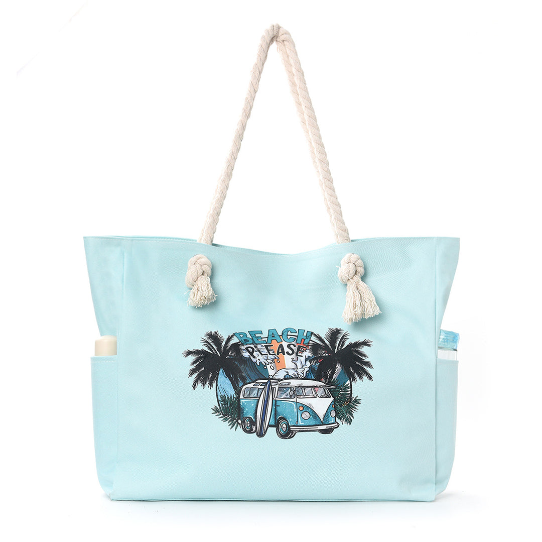 Beach bag with practical side pockets and robust design Bowlift