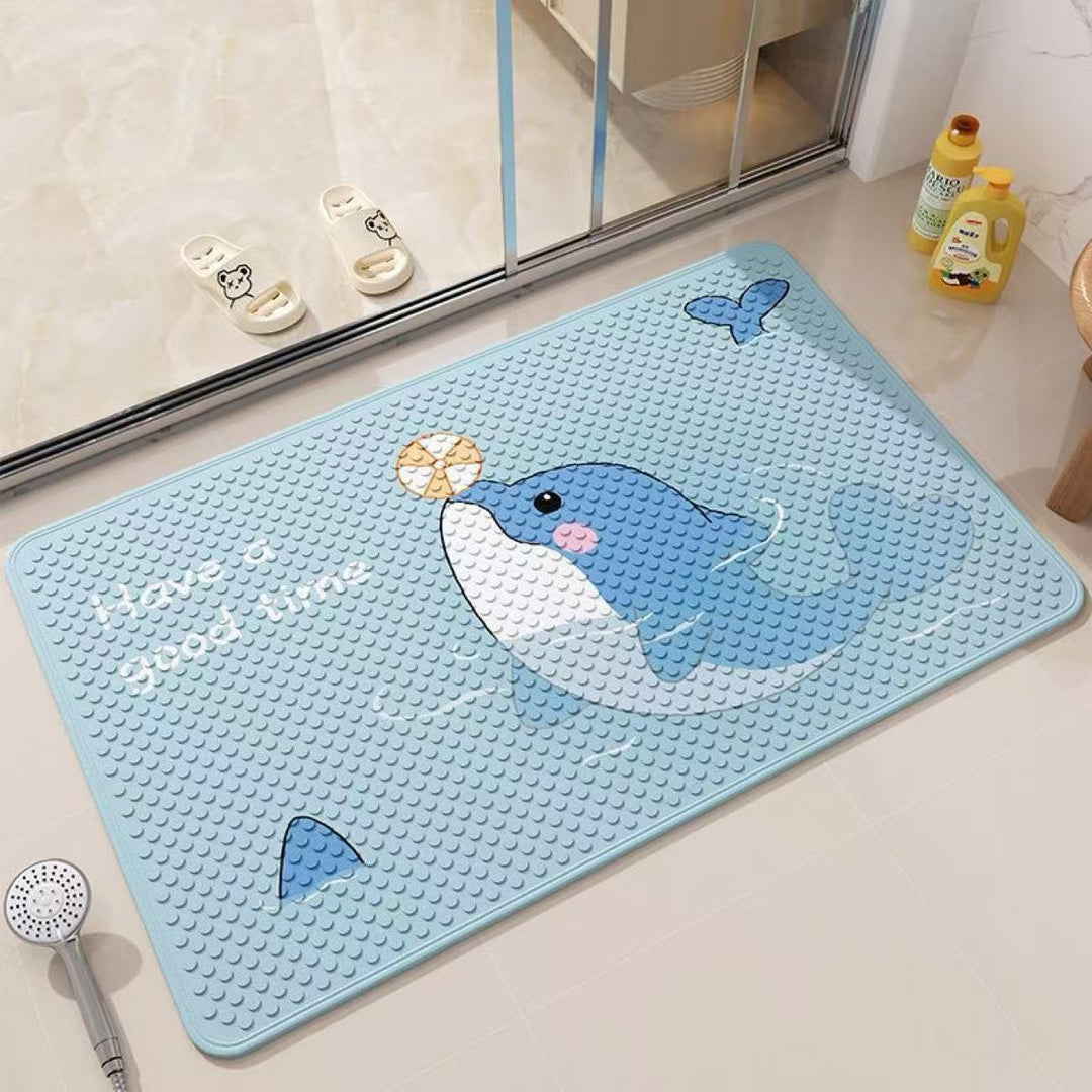 Cute Cartoon Bath Mat Bowlift