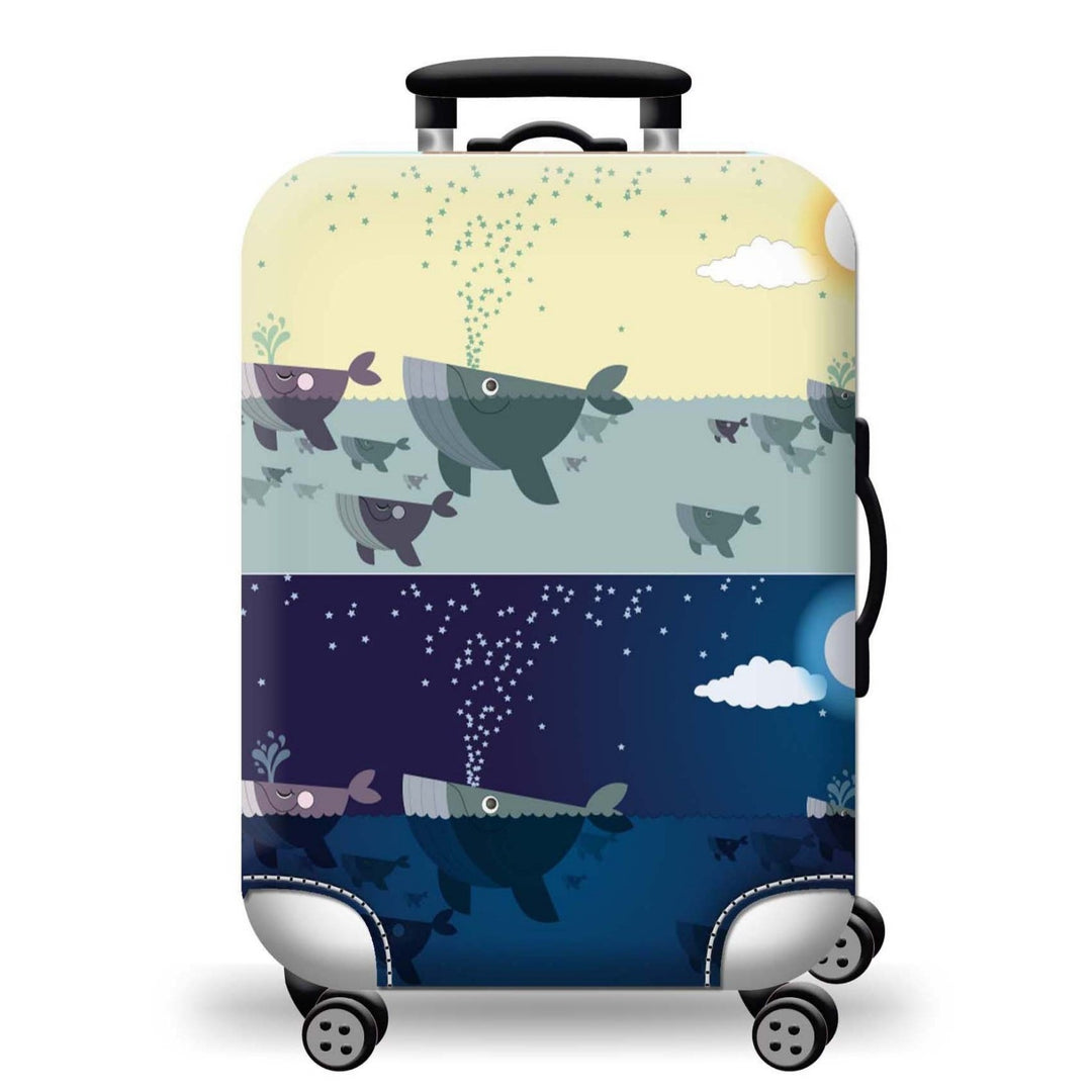 Geometric Travel Hard Shell Suitcase Bowlift