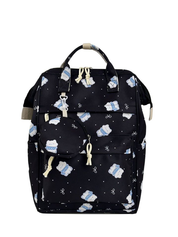 Playful Printed Diaper Backpack Bowlift