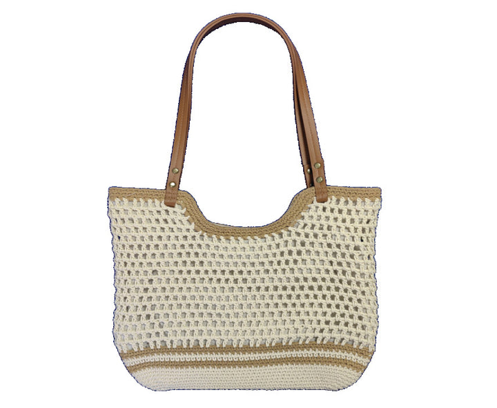 Handmade Macrame Beach Bag Bowlift