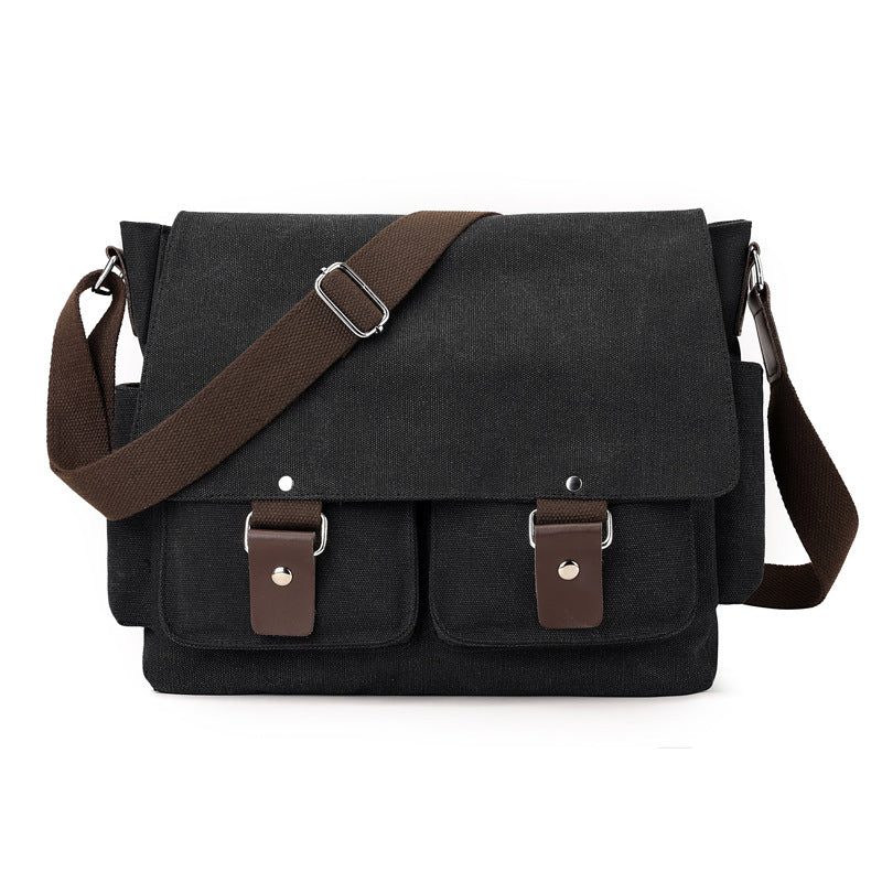 Classic Canvas Messenger Bag Bowlift