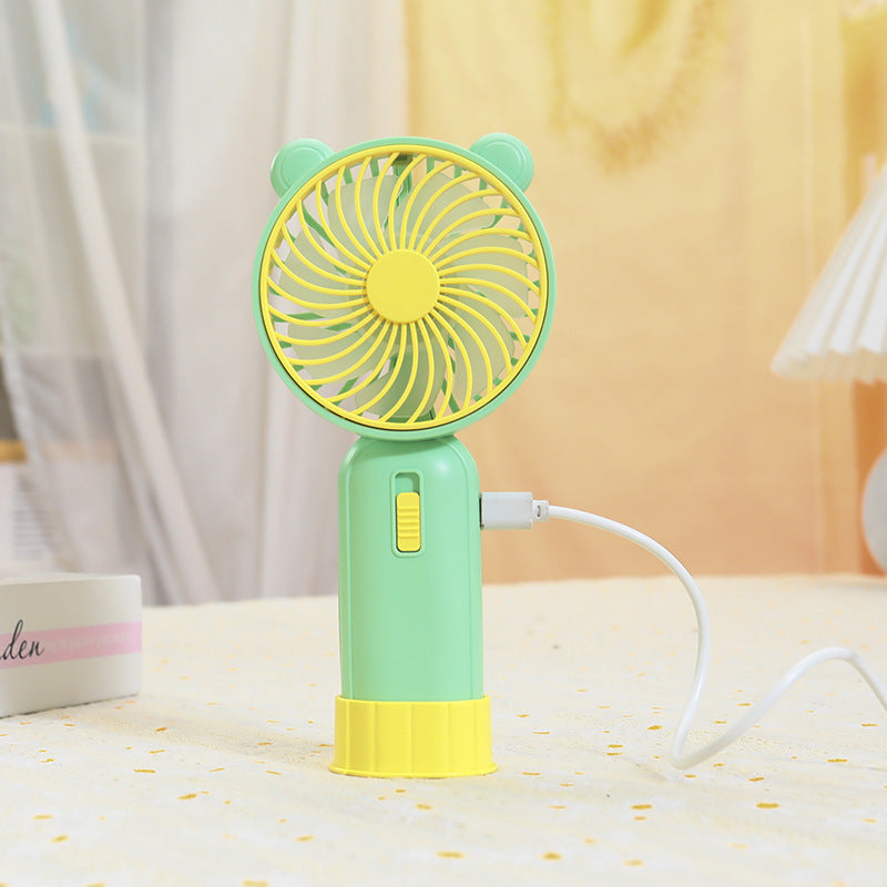 Portable Hand Fan in Playful Animal Design Bowlift
