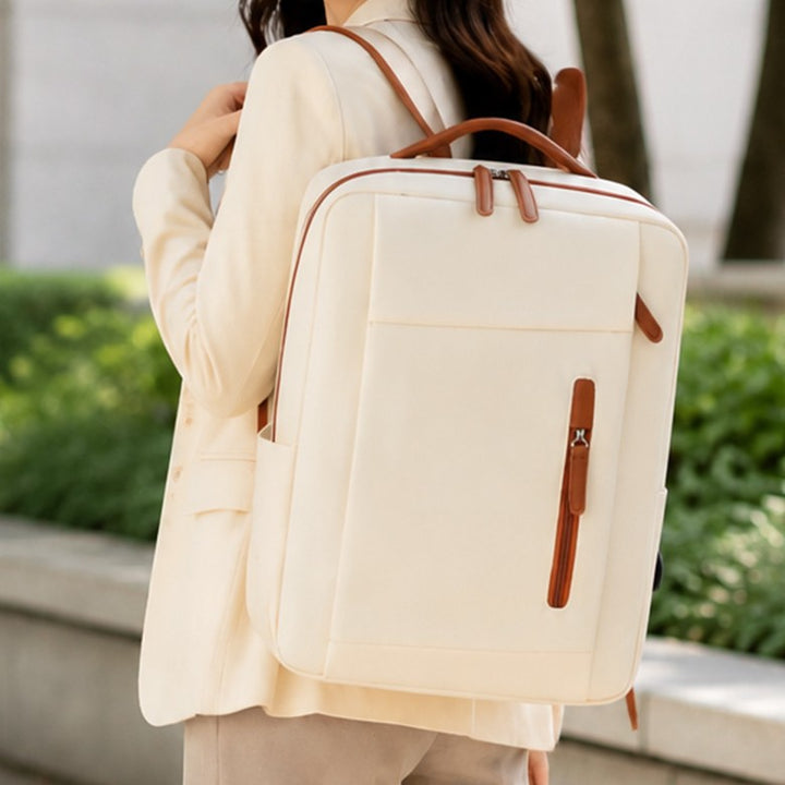 Elegant Laptop Backpack with Organizer Bowlift