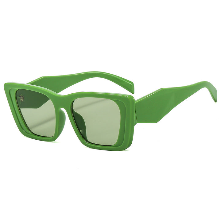 Women's oversized designer sunglasses with futuristic frame Bowlift