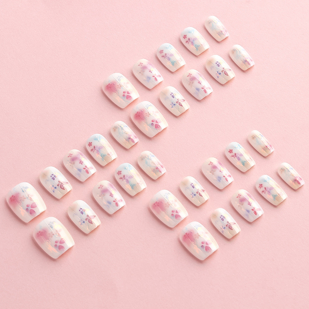 Artistic Floral Nail Art Set Bowlift