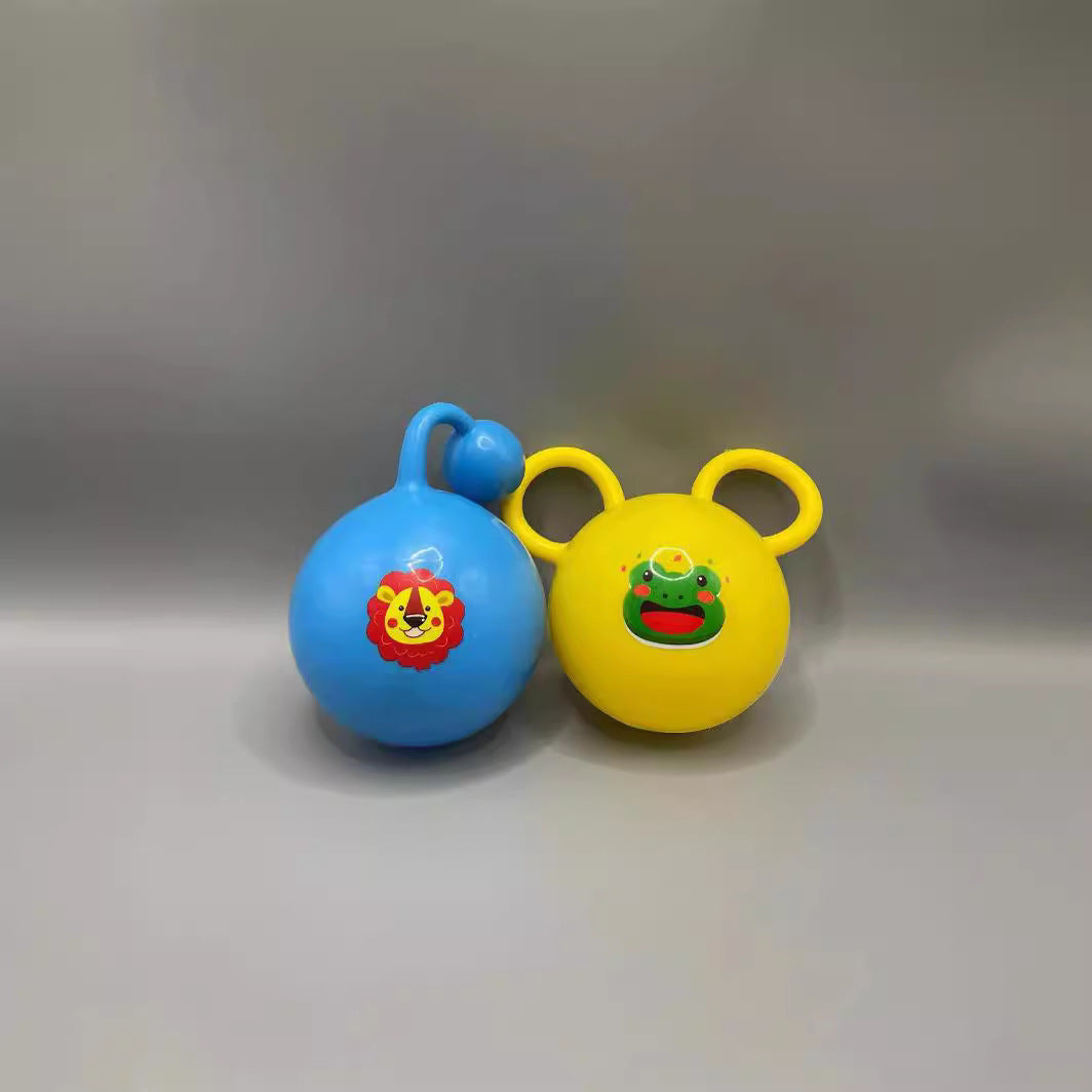 Unisex play and learning ball with animal motifs Bowlift