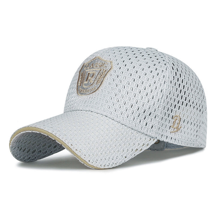 Women's Sporty Mesh Baseball Cap with UV Protection Bowlift