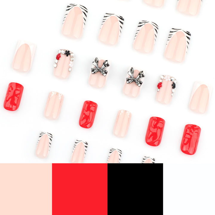 Artistic Nail Art with 3D Embellishments Bowlift