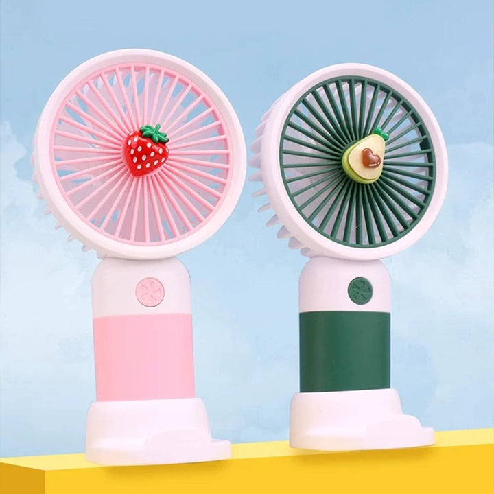 Ladies portable mini hand fan with dual USB charging function Bowlift