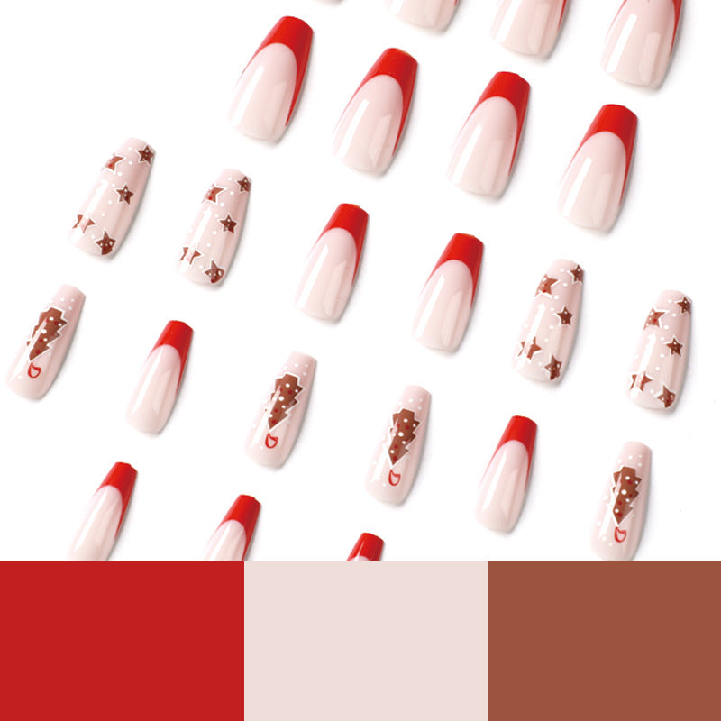 Artful Nail Art with Festive Christmas Design Bowlift