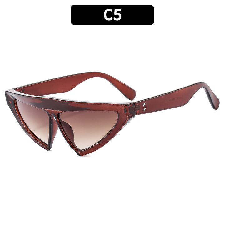 Triangular Frame Sunglasses