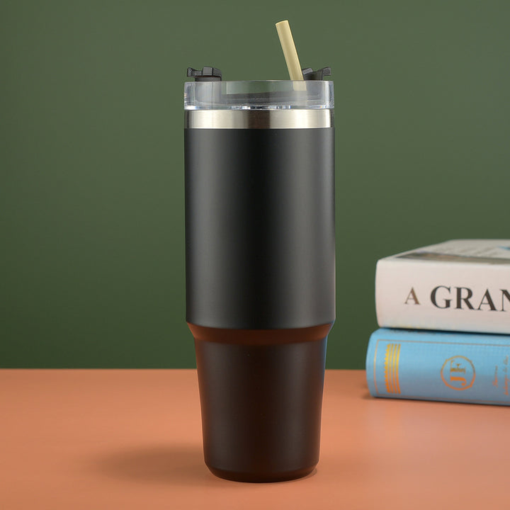 Unisex Rubberized Thermal Mug Bowlift