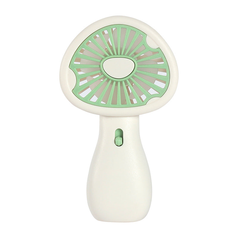 Women's Portable Mini Mushroom Design Fan Bowlift