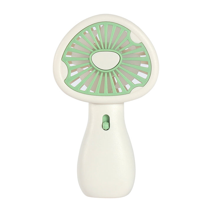 Women's Portable Mini Mushroom Design Fan Bowlift