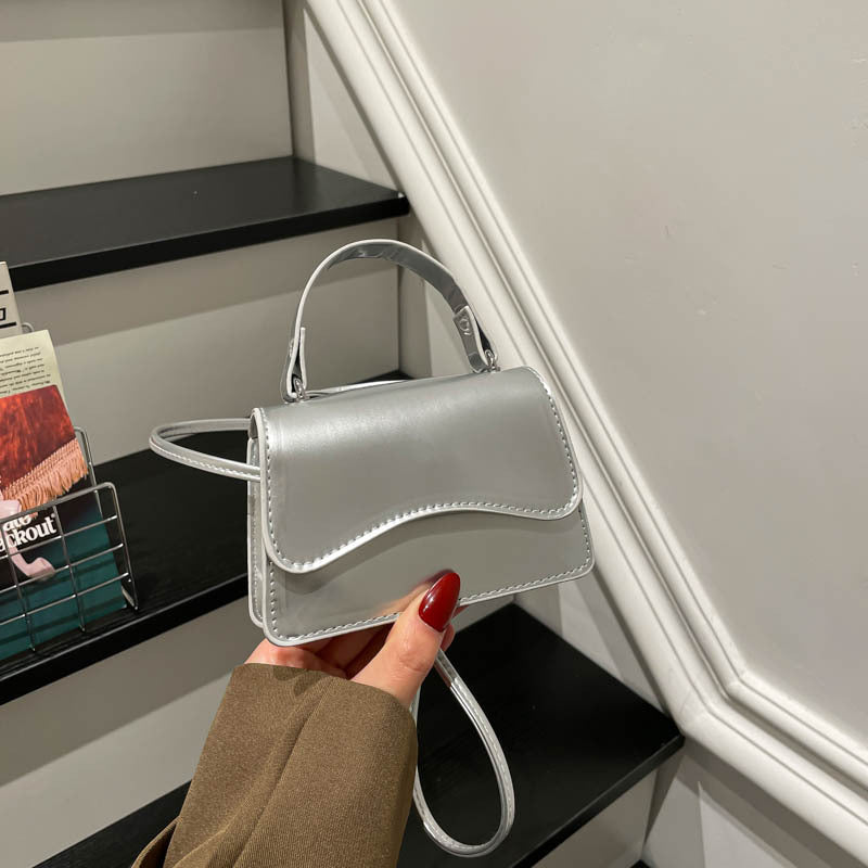 WoStylish Patent Leather Mini Handbag Bowlift