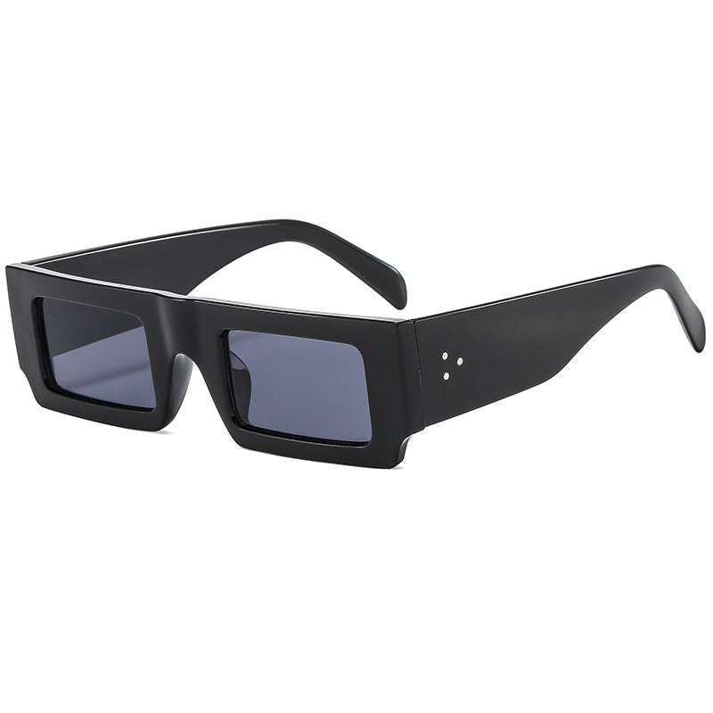 Ladies statement sunglasses with square frame and futuristic design Bowlift