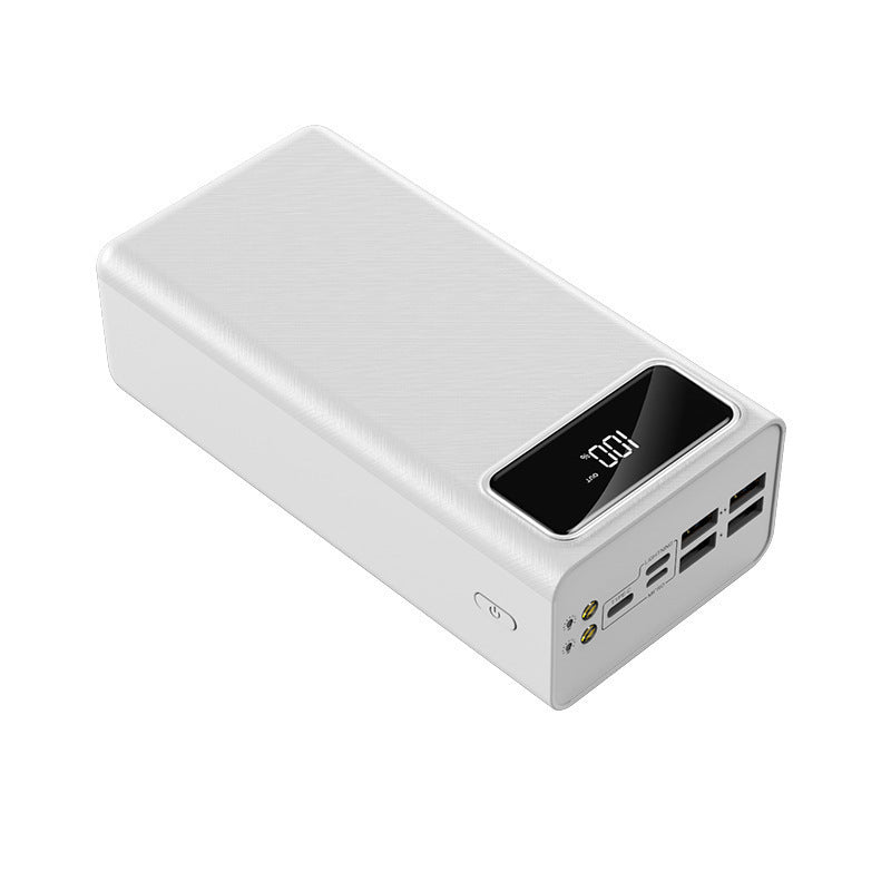 Power bank with digital charging status display from Bowlift