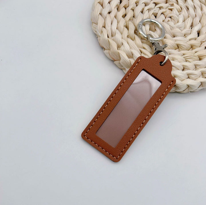 Personalized Leather Keychain Bowlift