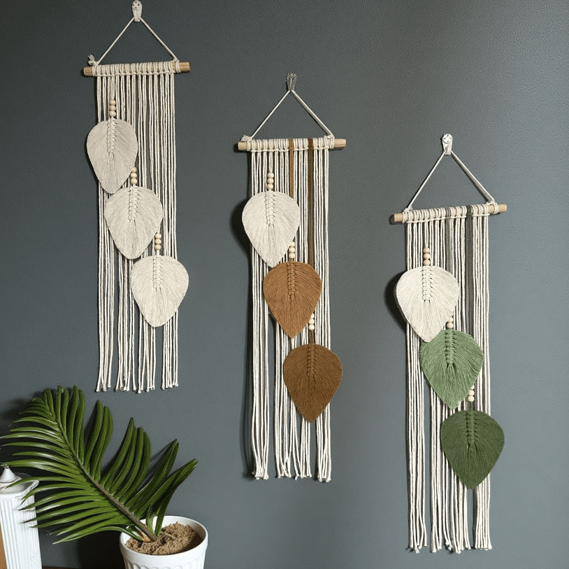 Macramé Leaf Wall Hanging Bowlift