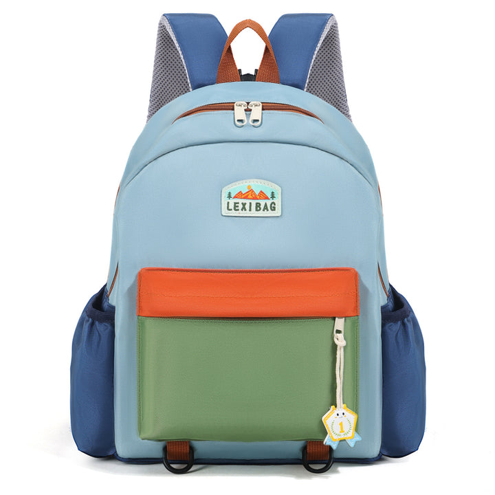 Colorful Multi-Compartment School Backpack Bowlift