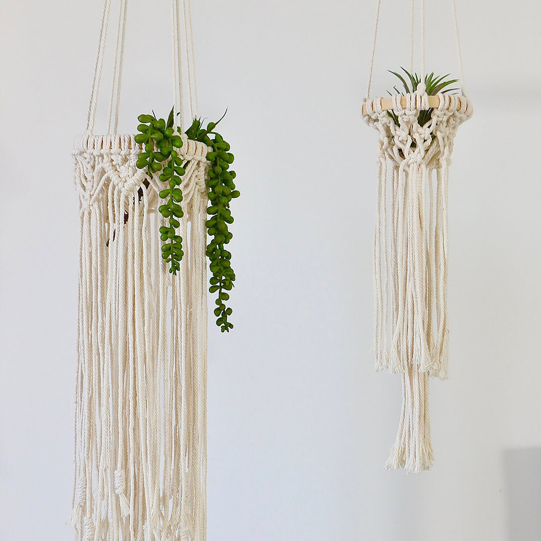 Exquisite Macrame Hanging Planter Bowlift
