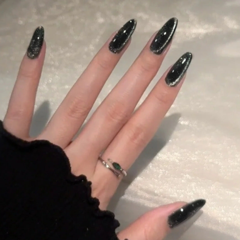 Glossy Press-On Nail Tips Set Bowlift 1787225302