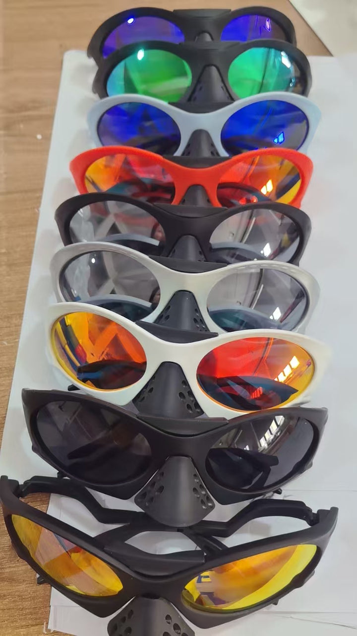 Women’s sporty multi-lens sunglasses with ventilation system Bowlift