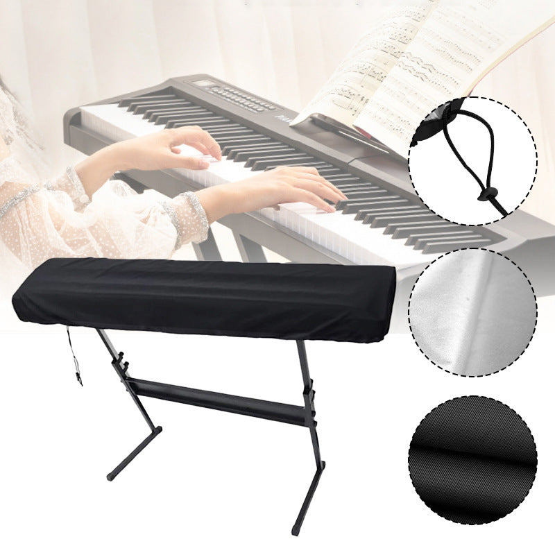 Keyboard stand with infinitely adjustable legs and padded seat Bowlift